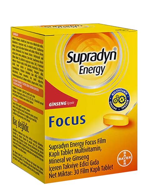 Supradyn energy focus yaş sınırı